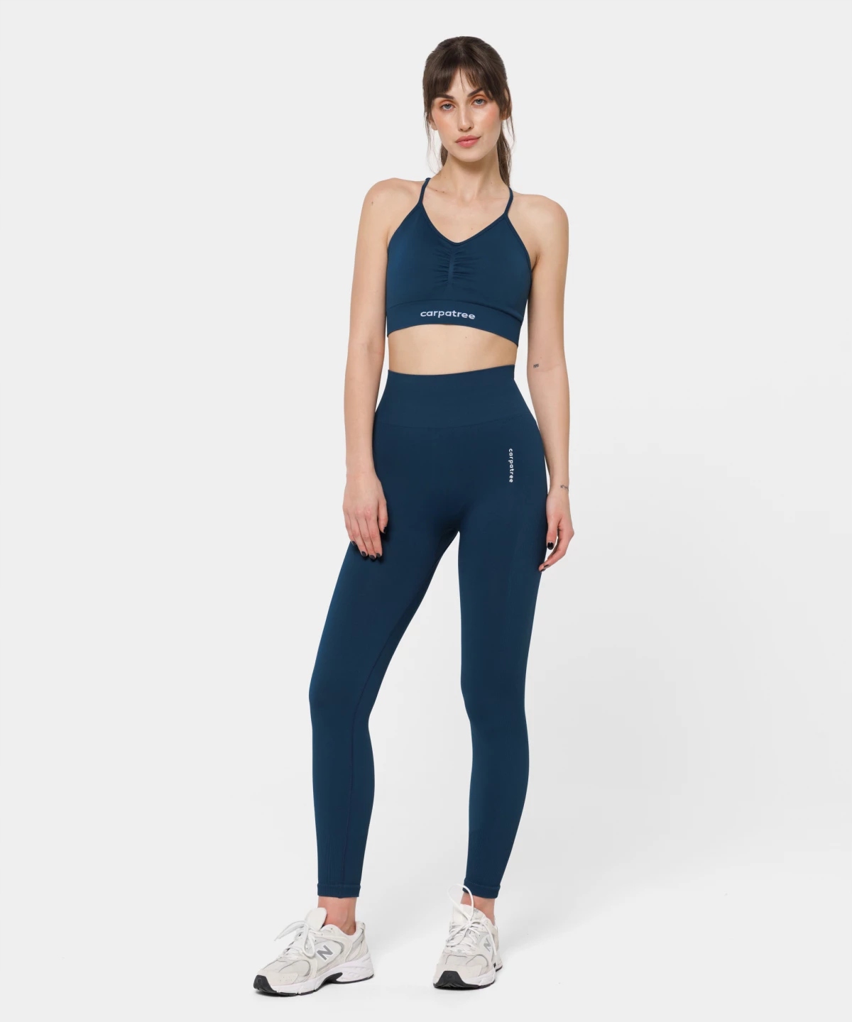 Legginsy Carpatree bezszwowe Allure Sapphire Blue, niebieskie S