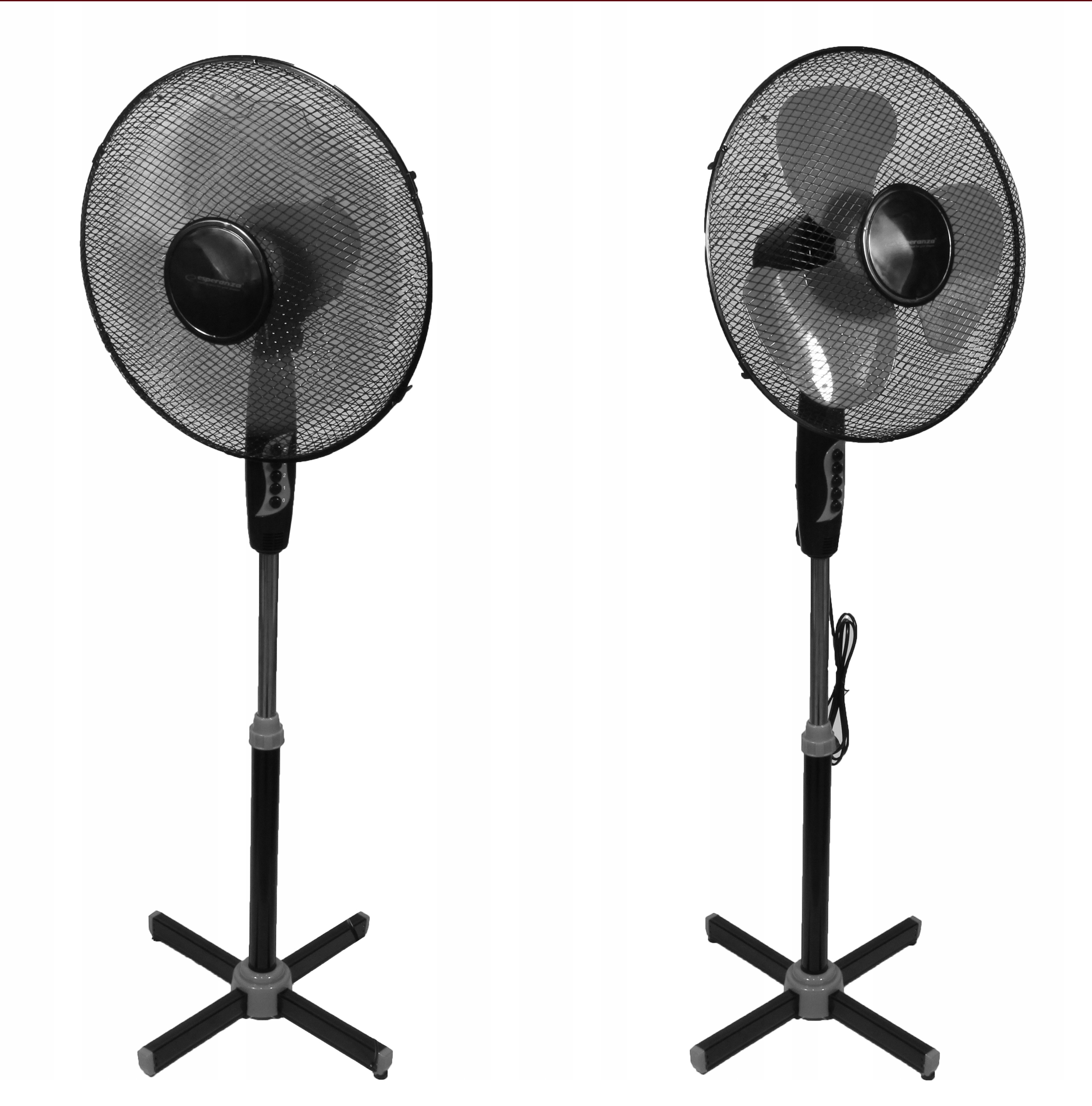 MOCNY WENTYLATOR STOJĄCY WIATRAK PODŁOGOWY CICHY Model WT06