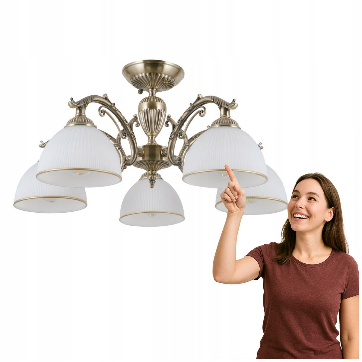 Stropné svietidlo Feneza PND-5122-5 Italux