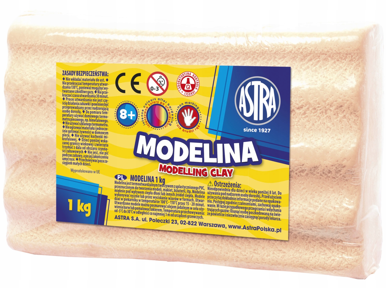 

Astra Modelina Cielista 1kg Polski produkt