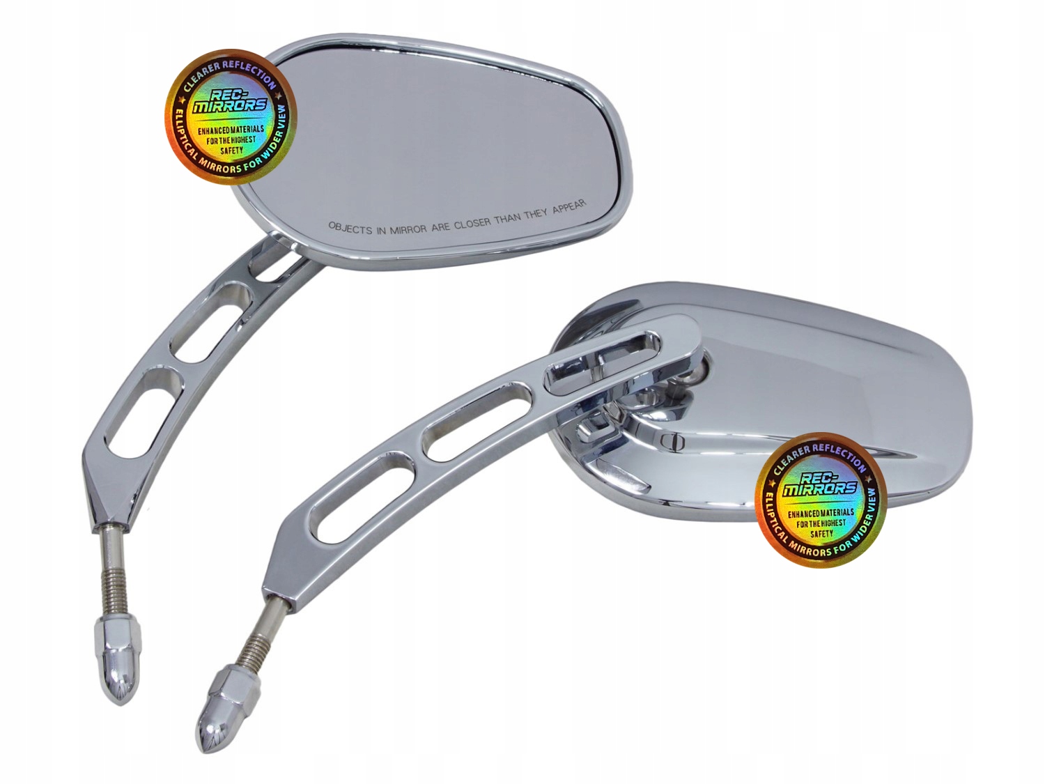 

lusterka do Harley Touring 82-22 chrom eliptyczne