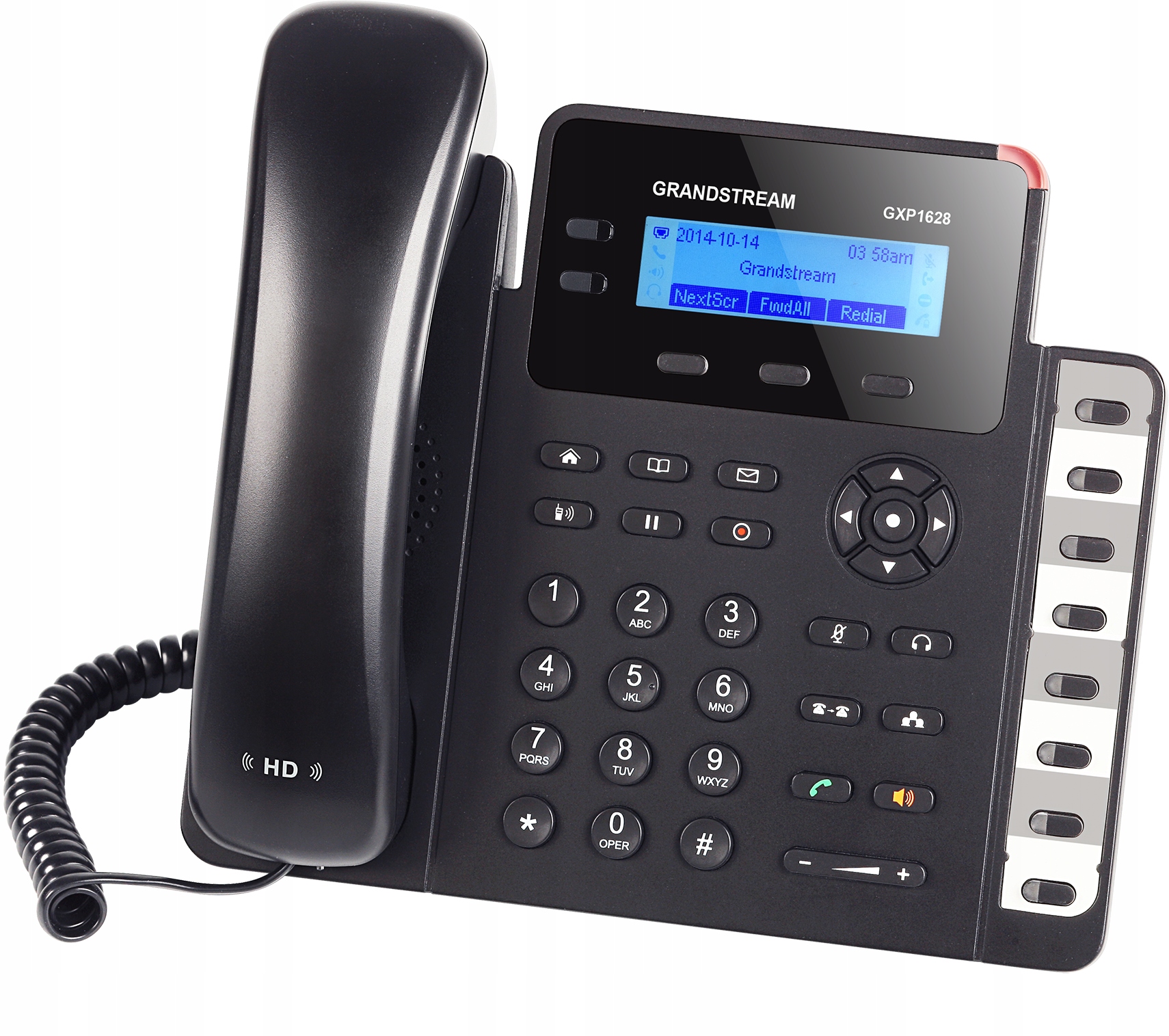 Voip telefon Grandstream GXP1628 Sip PoE Hd Audio
