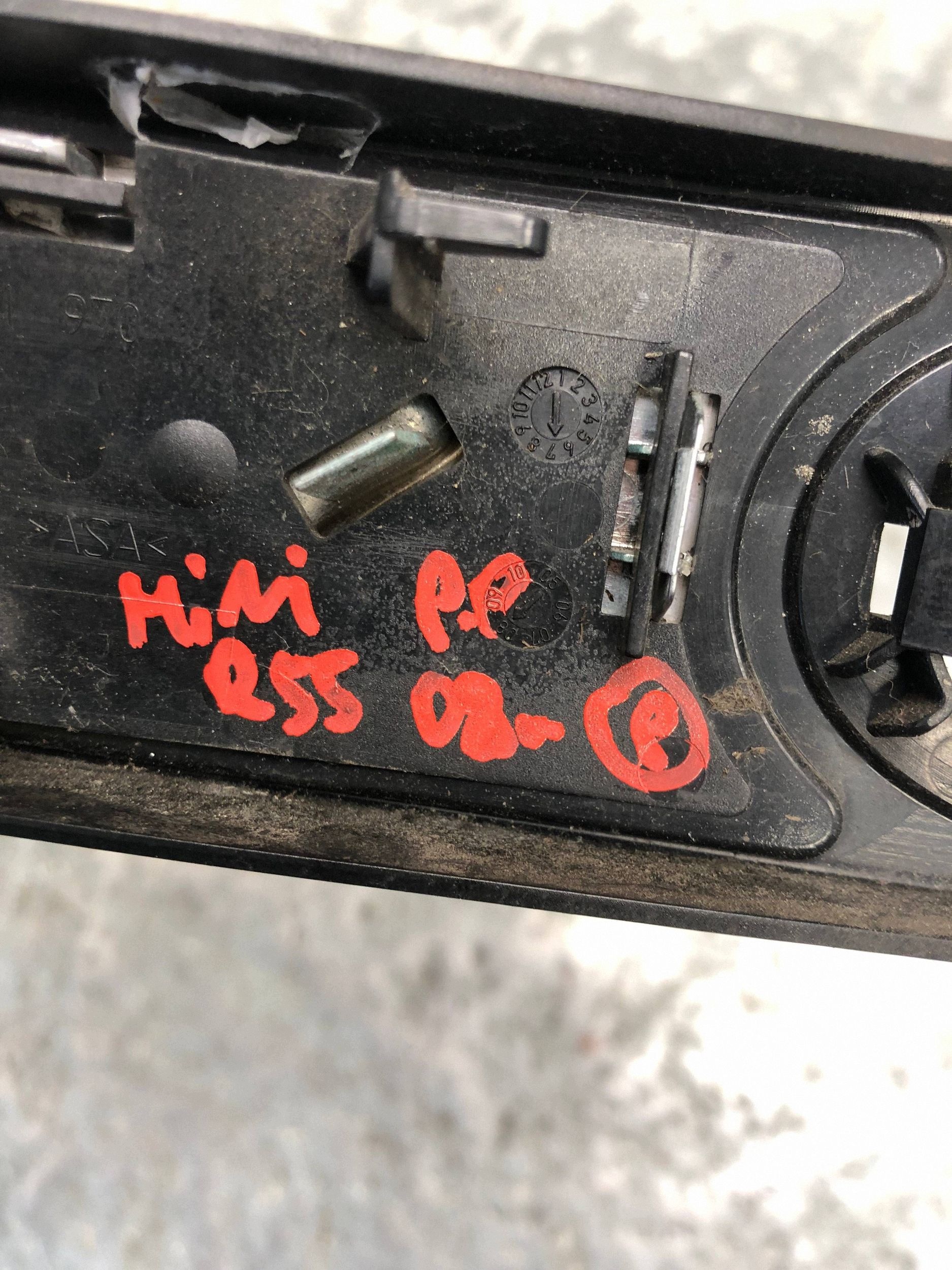 Moulage Indicateur de direction Aile Droite Avant MINI R55 2751970
