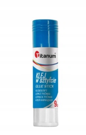 

Klej szkolno biurowy w sztyfcie Titanum 9g sztyft