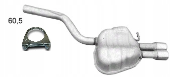 Vw Volkswagen Golf V 2.5 Liftback 2005-2008 Tlumič
