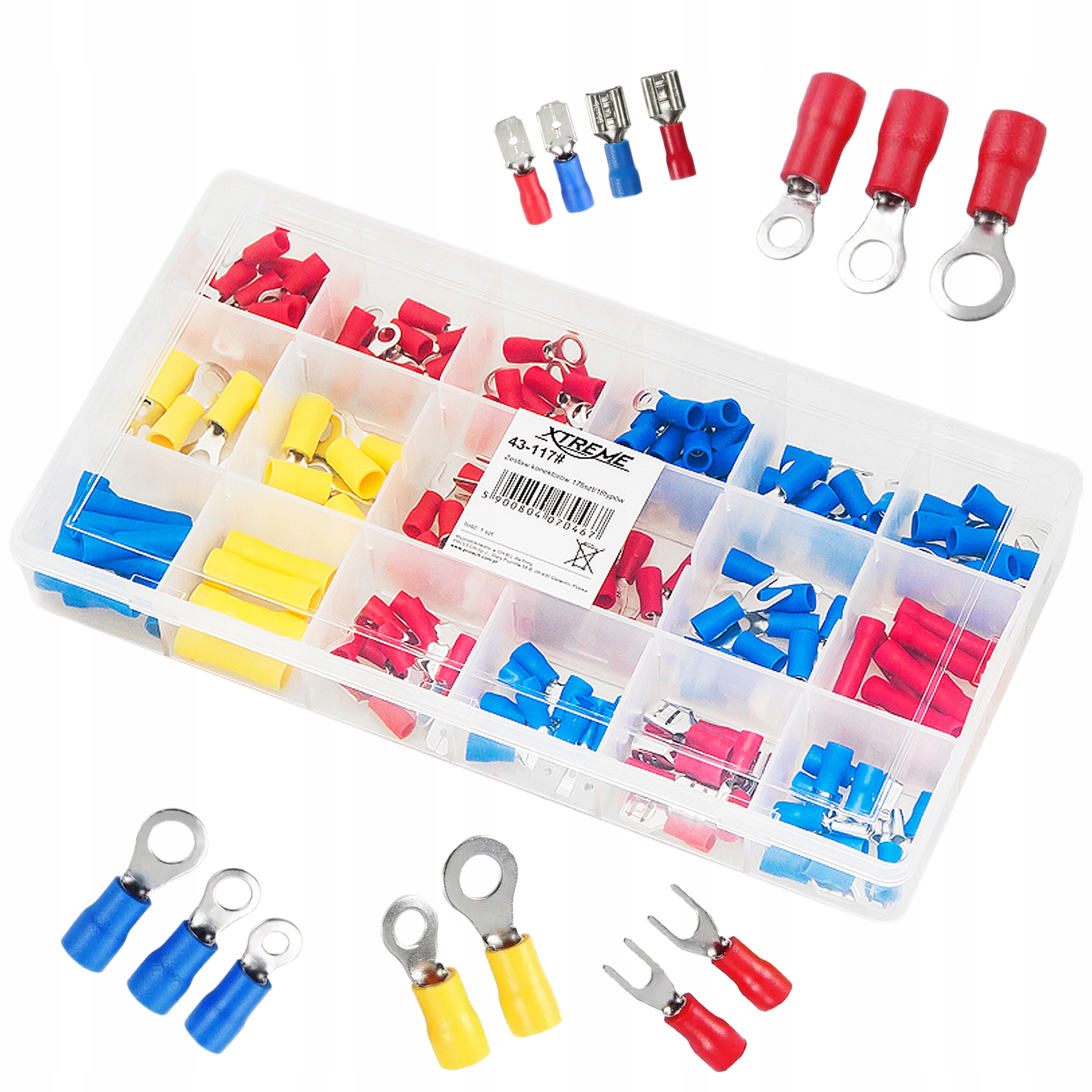 ZACISKARKA PRASKA KABLI PRZEWODÓW + ZESTAW KO Marka bez marki