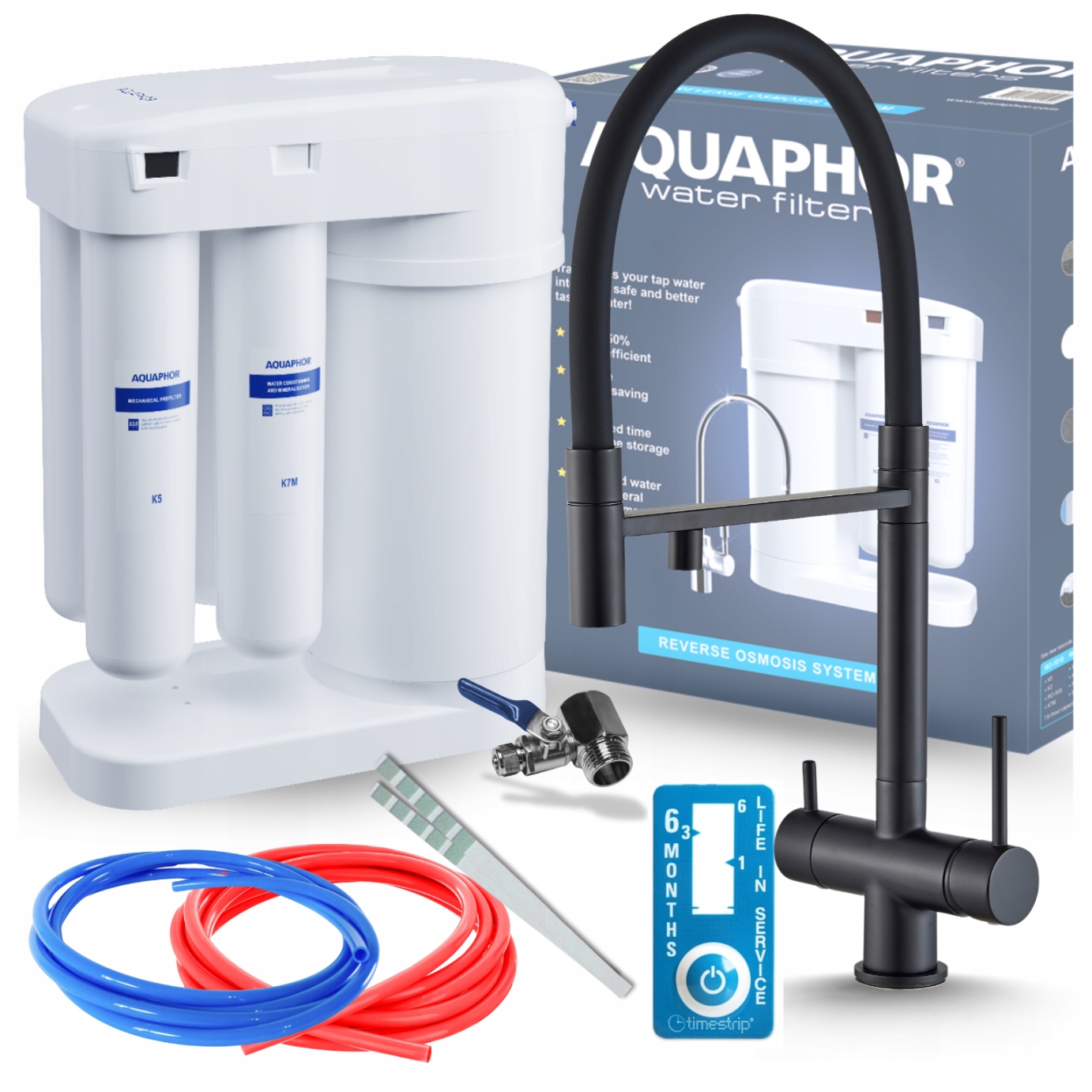 Vodný Filter Aquaphor Morion Ro 101S Kuchynská Trojcestná Stojaca Batéria