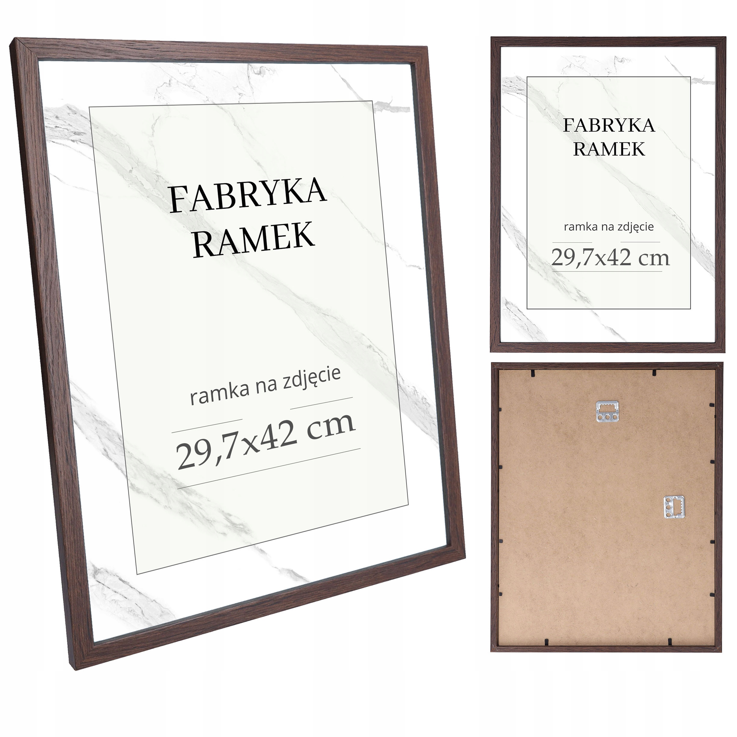 

Ramka A3 ramka na zdjęcia ramki 29,7x42 wenge