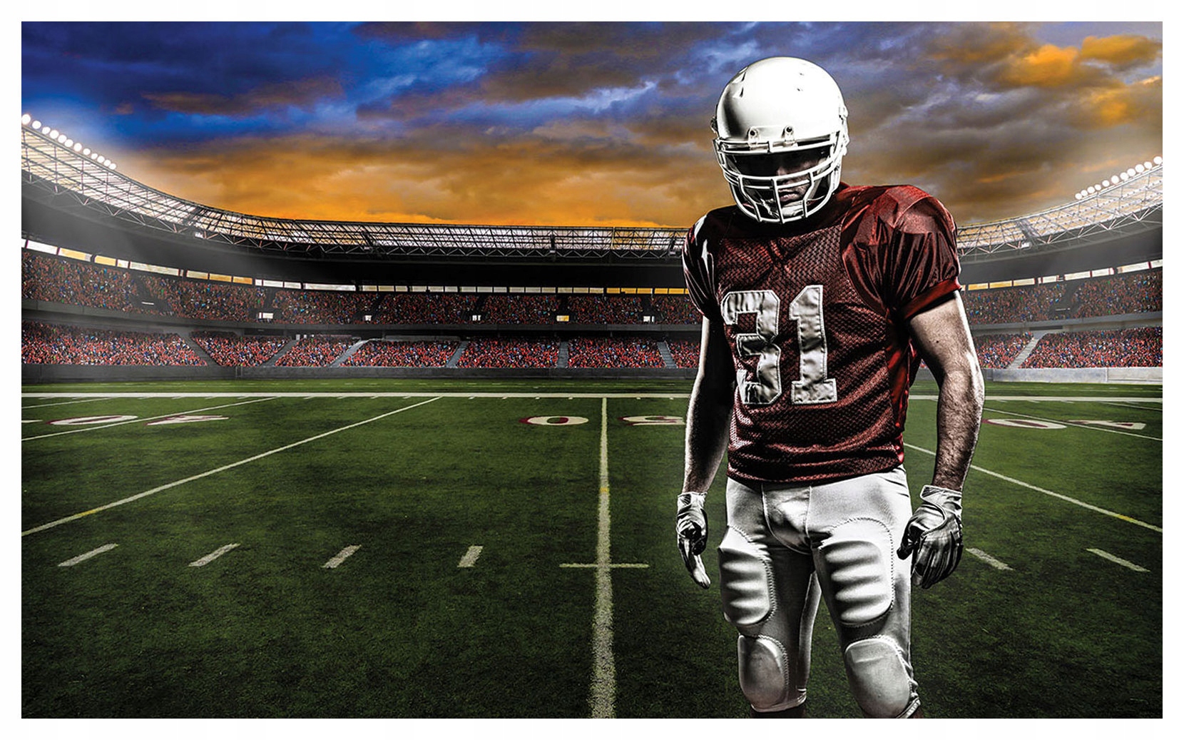 Vliesová fototapeta Stadion amerického fotbalu Perspektiva 250x175 lepidlo