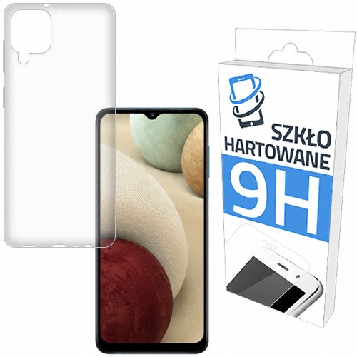 

Etui Slim Case+szkło do Samsung Galaxy A12 2021