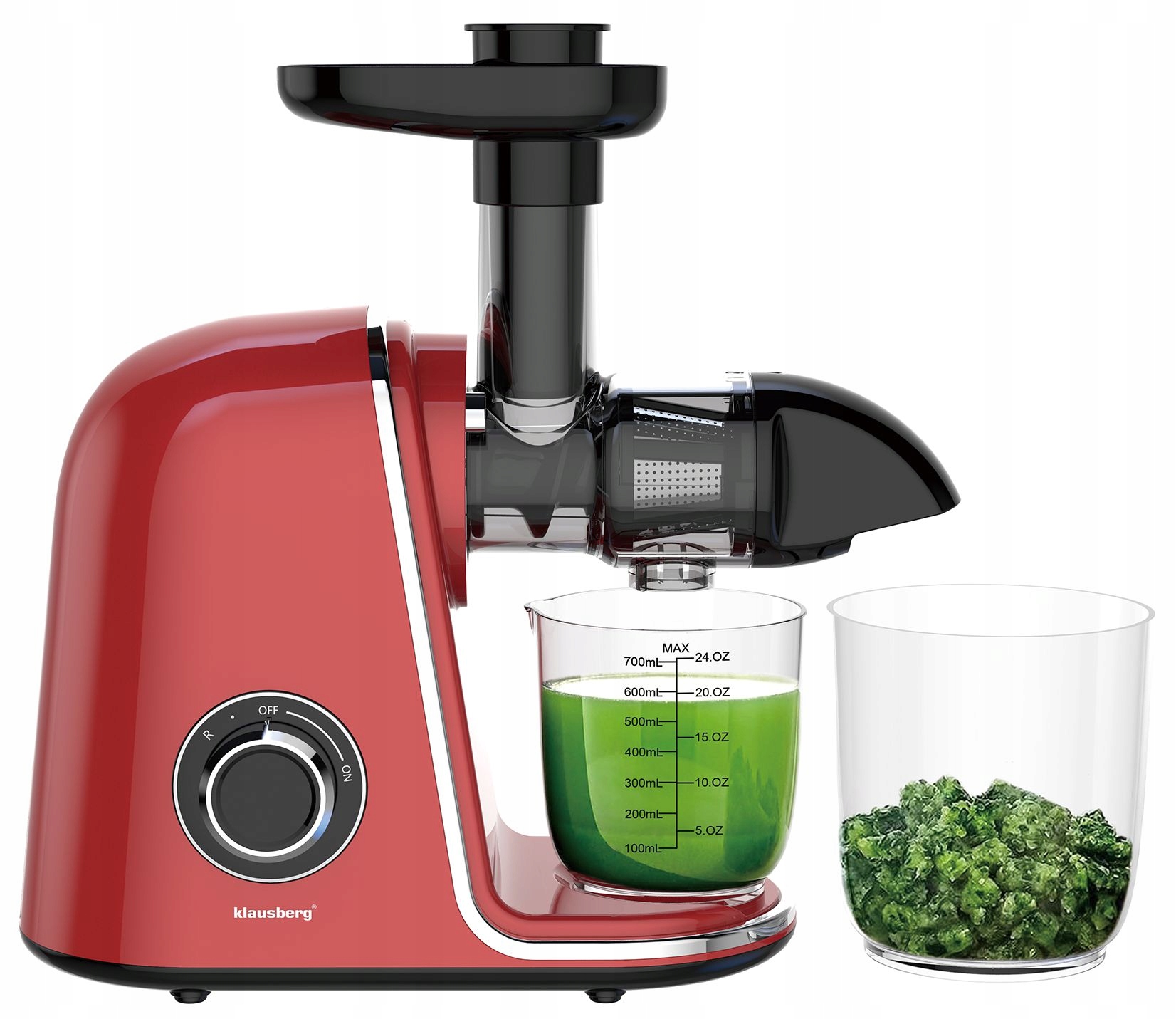 Sokowirówka Wolnoobrotowa 150W Sok warzyw owoców Cold Press Klausberg 7870