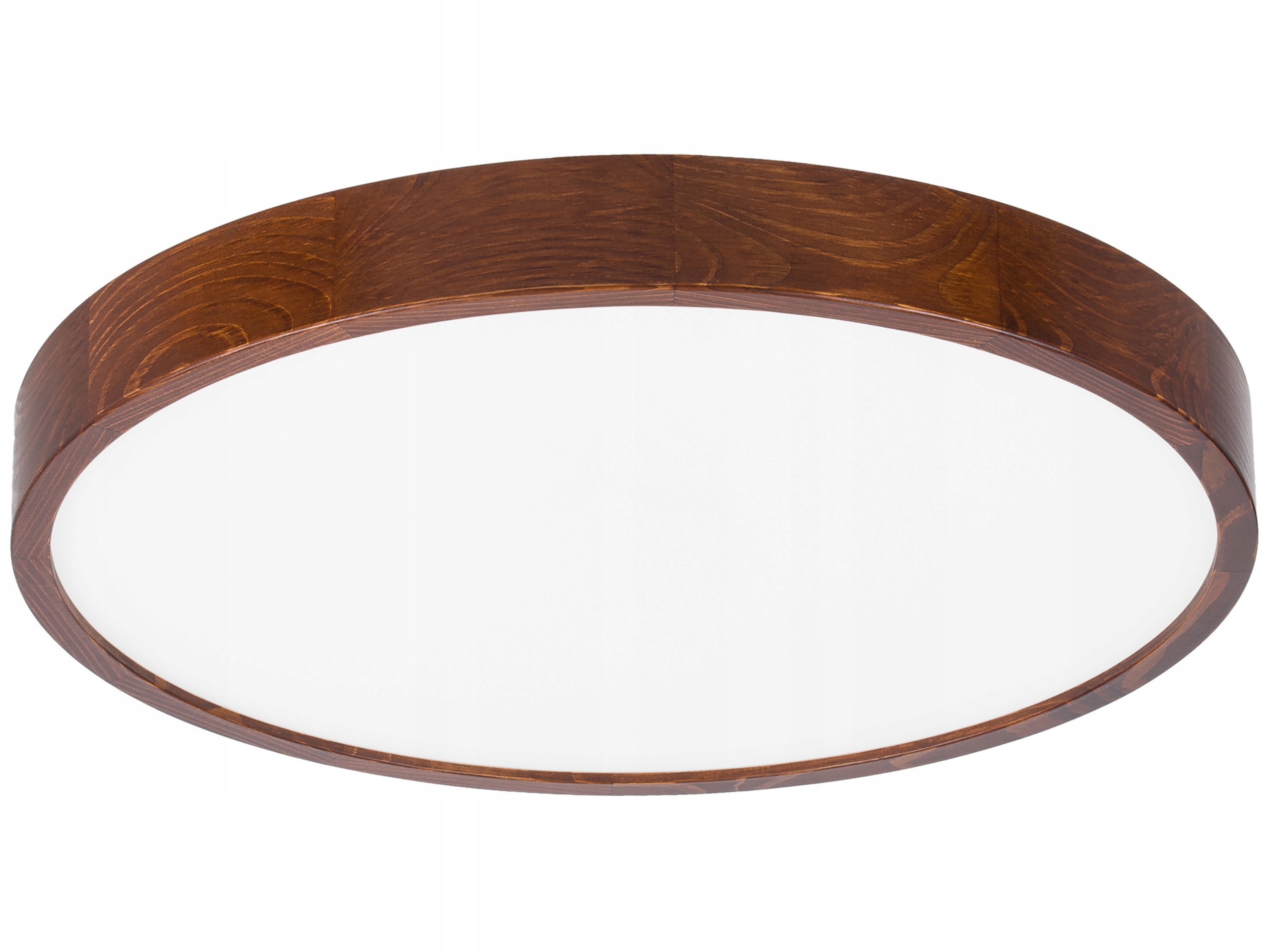 Stropná lampa Leja Stropné Svietidlo fi475 Orech do obývacej izby kuchyne 4000K Štýlová