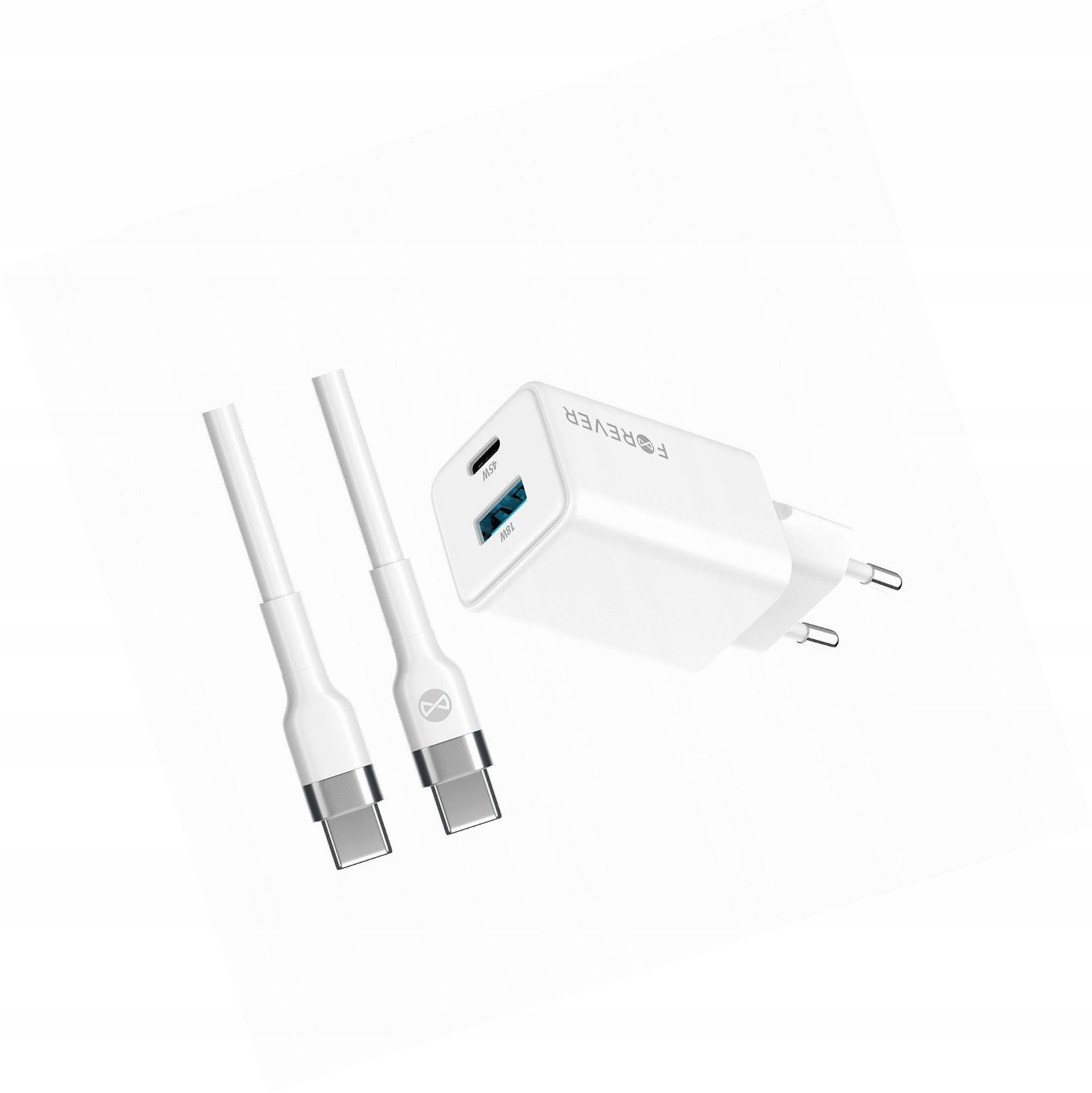 Szybka ładowarka GaN 45W Usb-c z kablem do Samsung Galaxy A42 5G