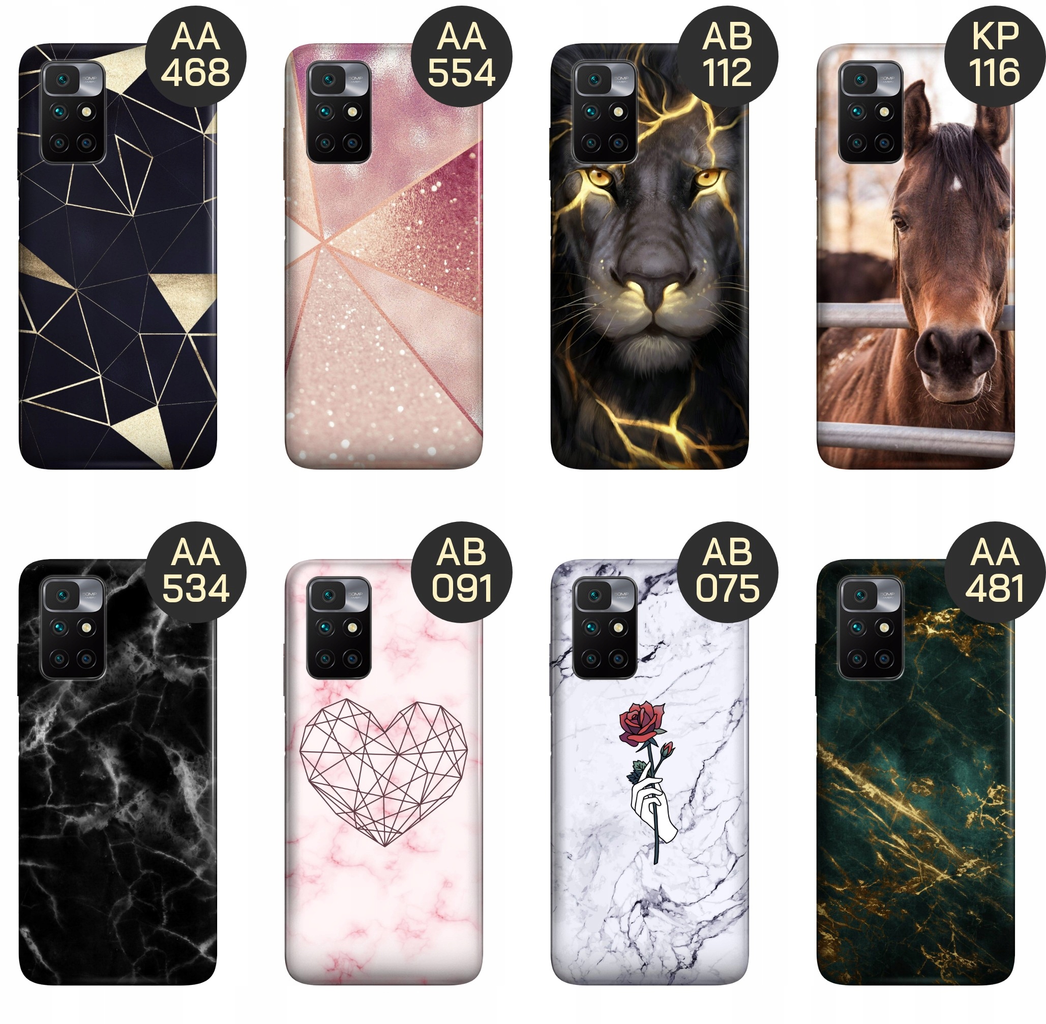 ETUI DO XIAOMI REDMI 10 WZORY TOP100 DESIGN Z NADRUKIEM ZE WZOREM +SZKŁO Kod producenta HC-CASE0384-921479 ZE WZOREM