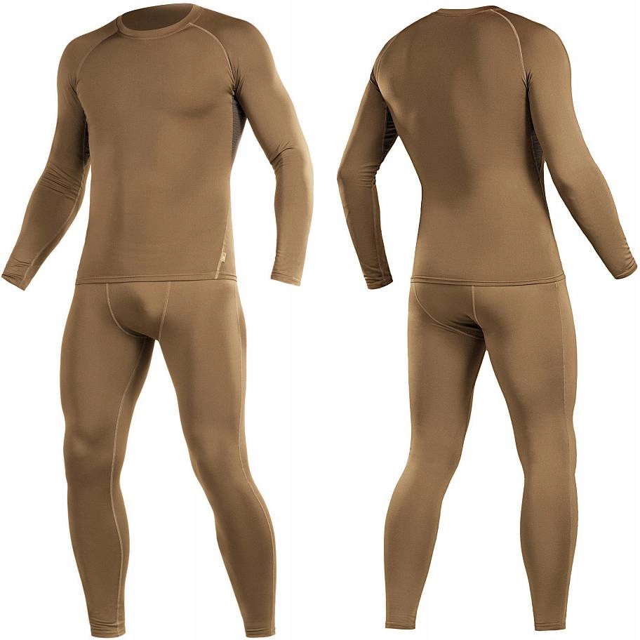 Termoaktivní Pánské Termoprádlo Komplet Thermoline Coyote r L M-tac