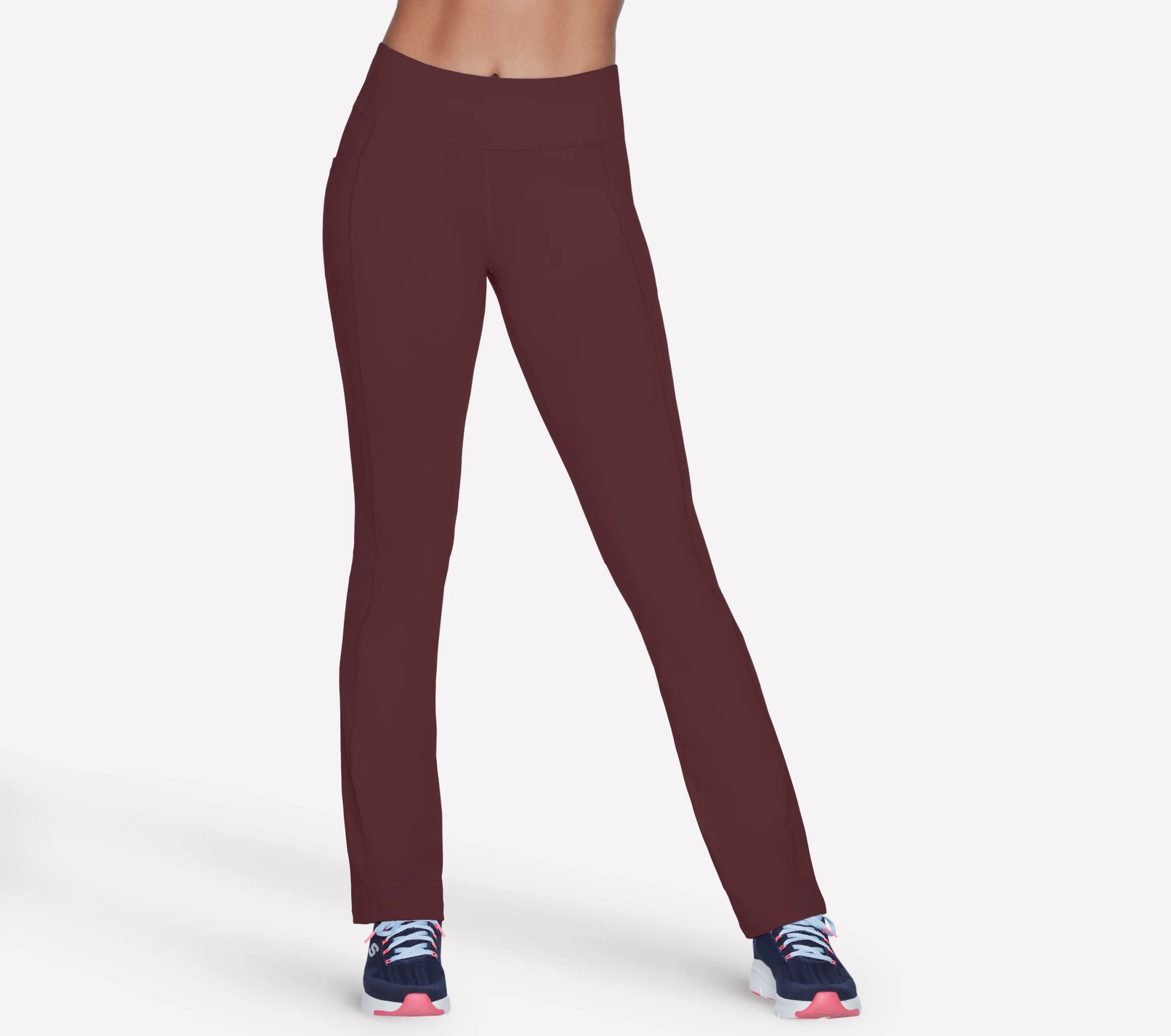 Dámské kalhoty Skechers Go Walk Og Pant Regular Length purpurové W03PT20