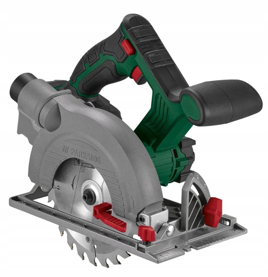 Piła Pilarka ręczna tarczowa akumulatorowa 20V Phksa 20-Li C4 Parkside