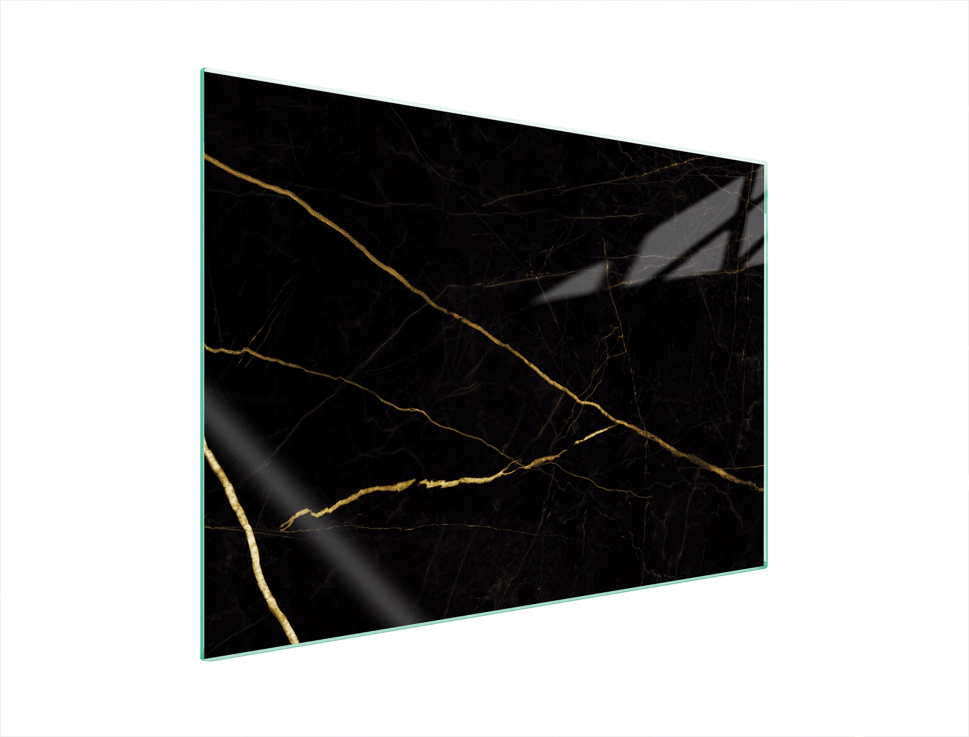 Skleněná Ochranná Deska Na Sporák 70x52 Mramor Tvrzené Sklo