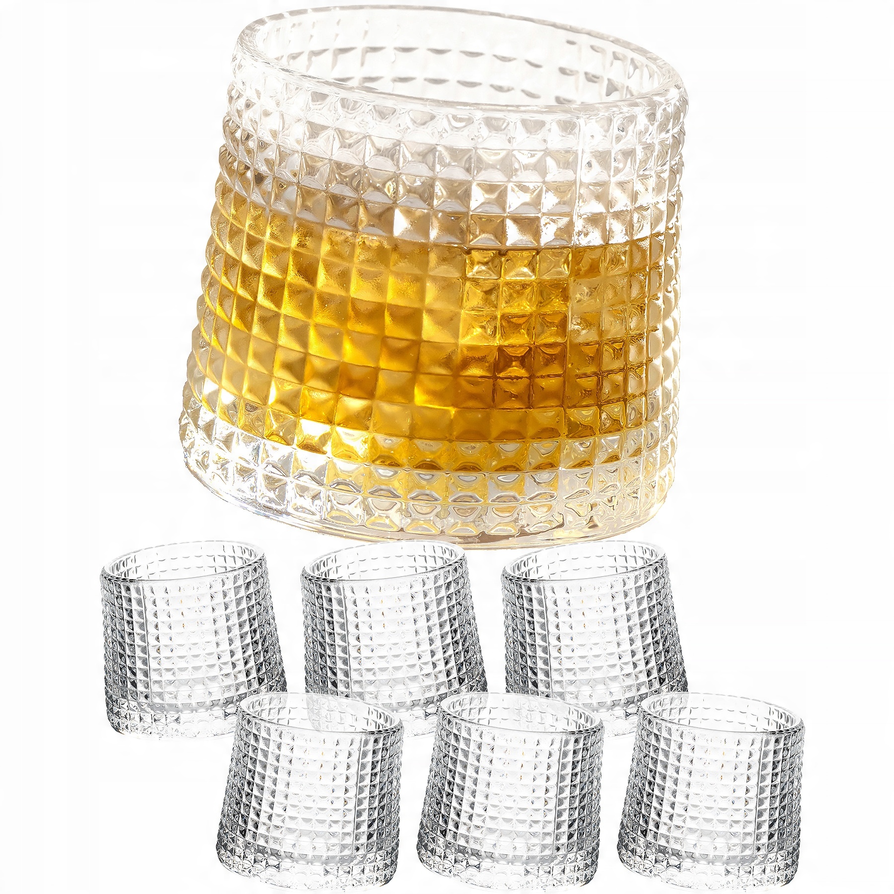 

Szklanki Zestaw Szklanek do Whisky 6 sztuk 190ml