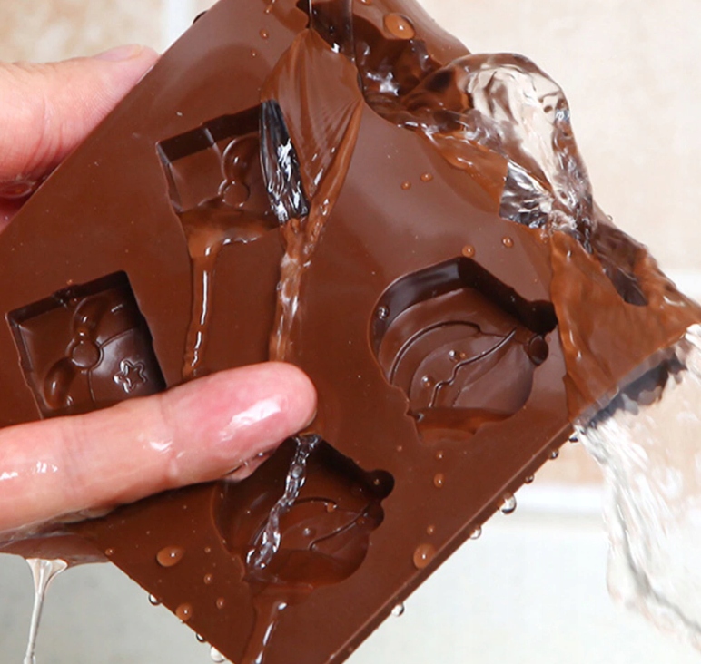 Forma silikonowa świąteczna czekoladki, pralinki , dekoracje święta bałwan Materiał silikon