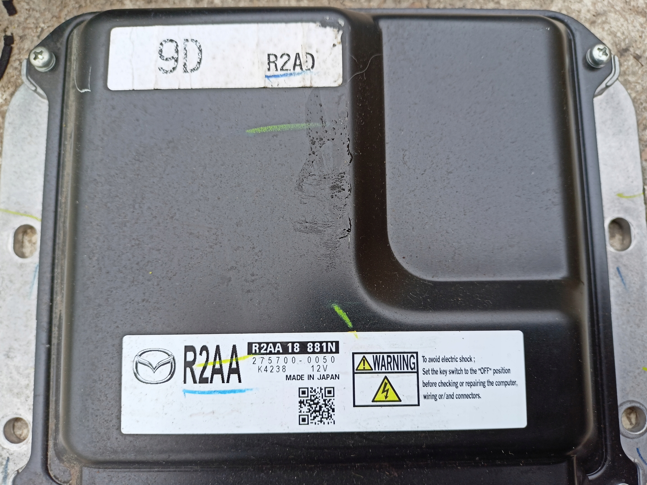 Mazda 6 GH 2.2 MZR CD R2AA18881N 275700-0050