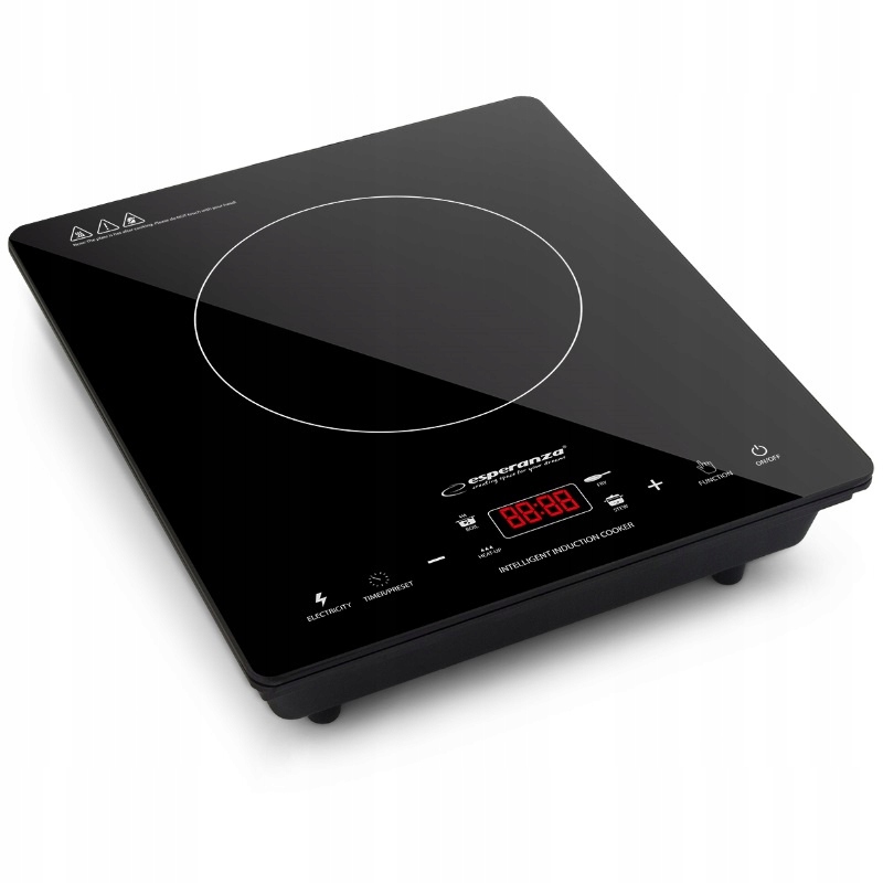 Kuchenka przenośna Esperanza Vesuvius EKH009 1 pole grzejne czarna