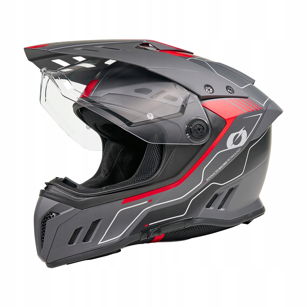 Prilba off road O'neal Sierra Rs Echo black red S – pohodlná a bezpečná