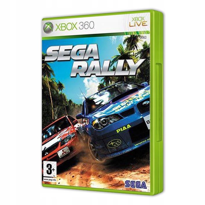 SEGA RALLY Xbox 360 pudełkowa X360
