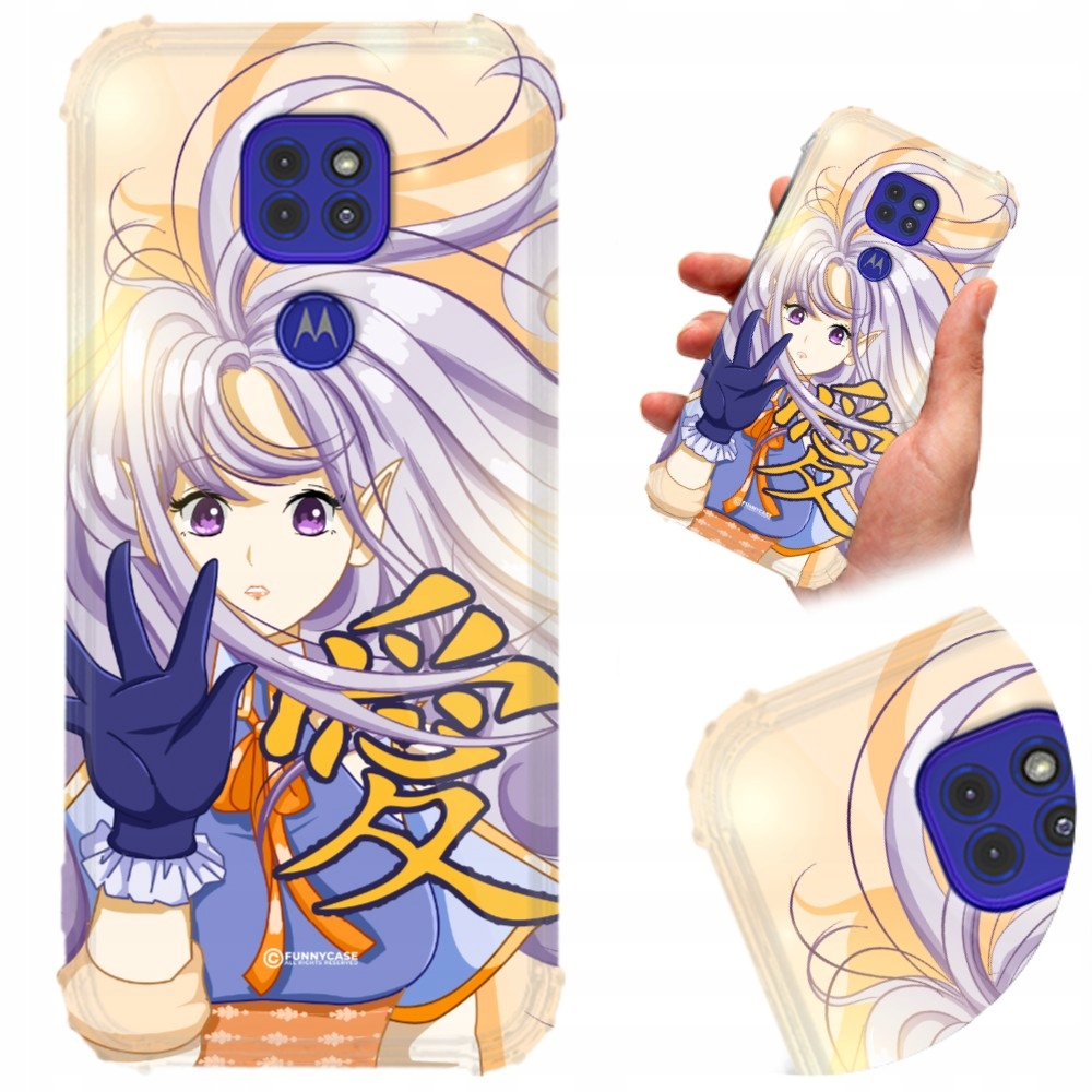 

Etui Antishock do Motorola G9 Play Anime Kawaii Wz