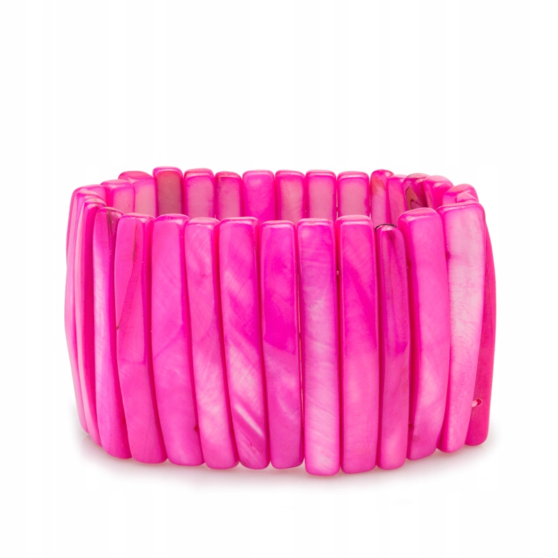 

Kolorowa Bransoletka Z Prawdziwej Masy Perłowej