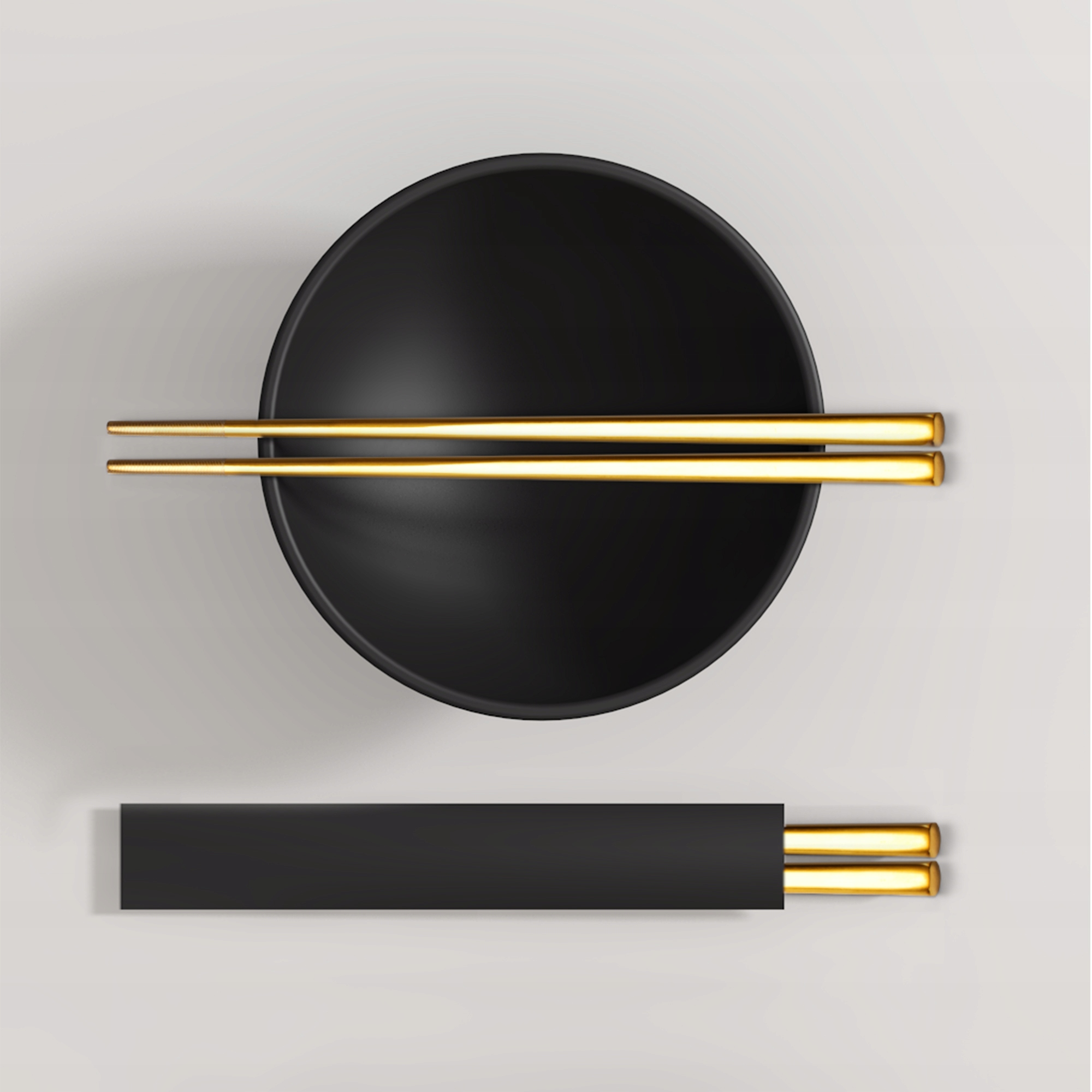 ZESTAW Pałeczek PREMIUM LUX stal nierdzewna 10 par SREBRNE i ZŁOTE Liczba sztuk 20 szt.