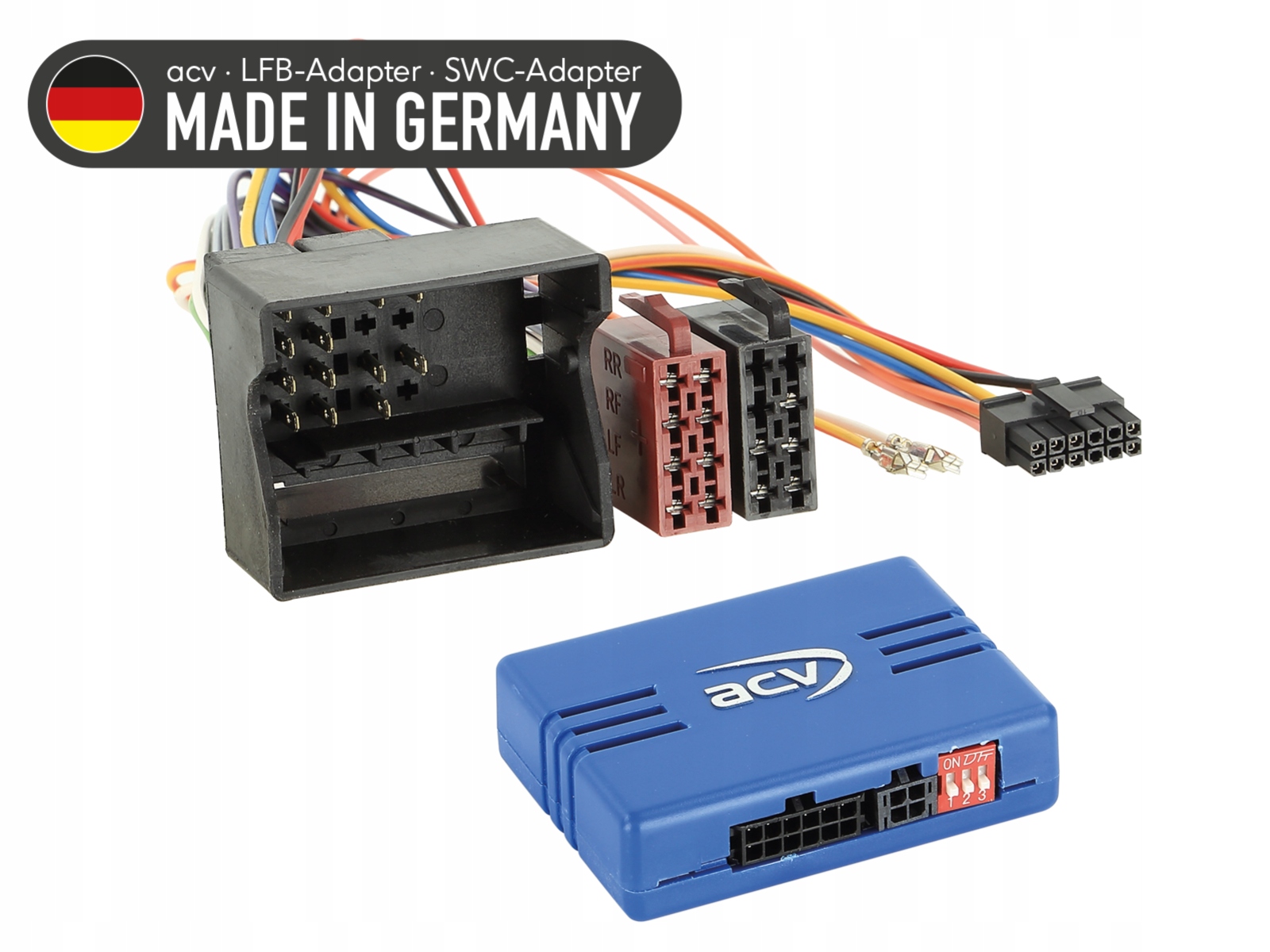 Adaptér na volant BMW/Mercedes/Smart/VW pre rôzne vozidlá Quadlock