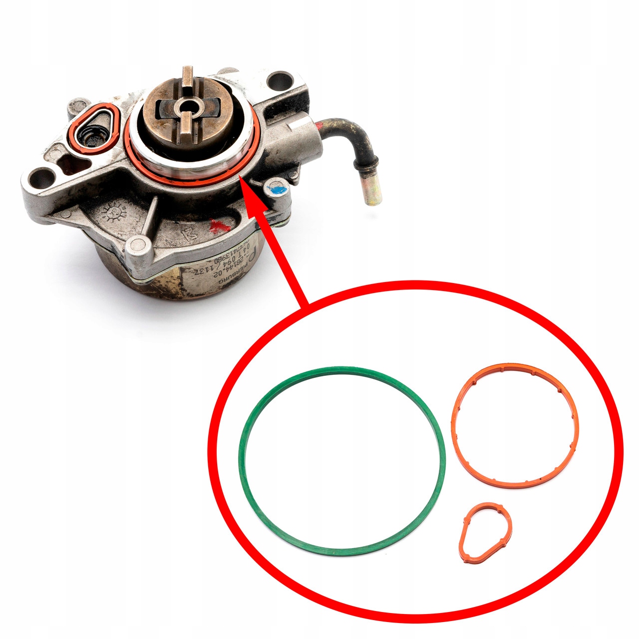 Sada pro opravu vakuové pumpy Ford, Citroen, Peugeot 1.4 Hdi 9637413980