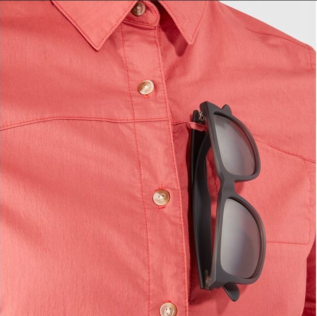 S8556 FJALLRAVEN High Coast Stretch koszulka damska DAMSKA XS Odcień koralowy