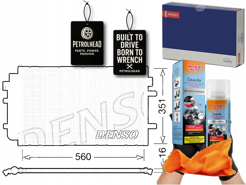 Kondenzátor Klimatizace Iveco Daily V Daily VI 2.3D #Petrolhead Pro+ Kit9