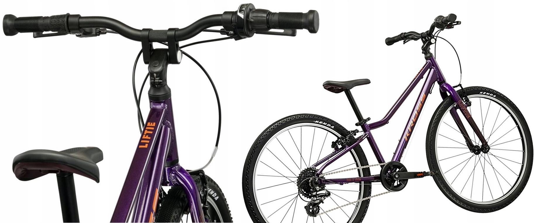 Rower Kross Liftie Lekki 8 Kg Koła 24" Rama 11 Shimano 1x8s Juniorski 2026