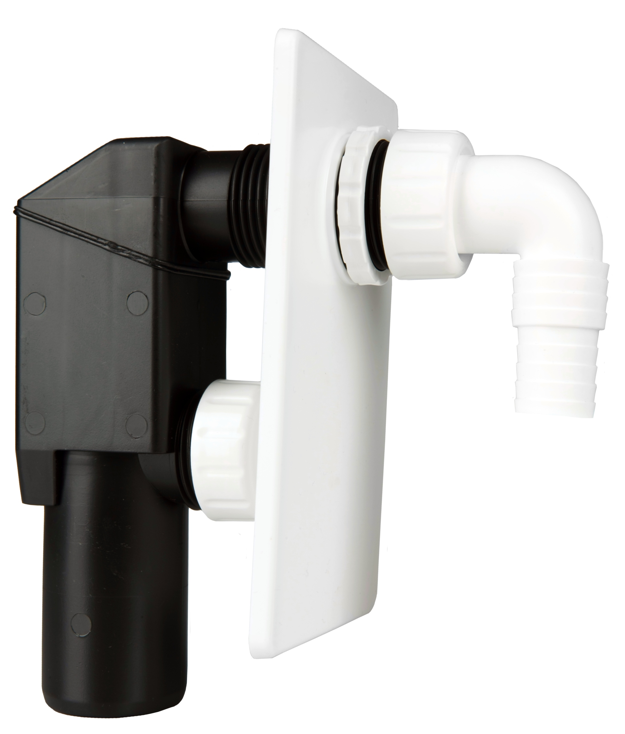 

Syfon do pralki podtynkowy biały