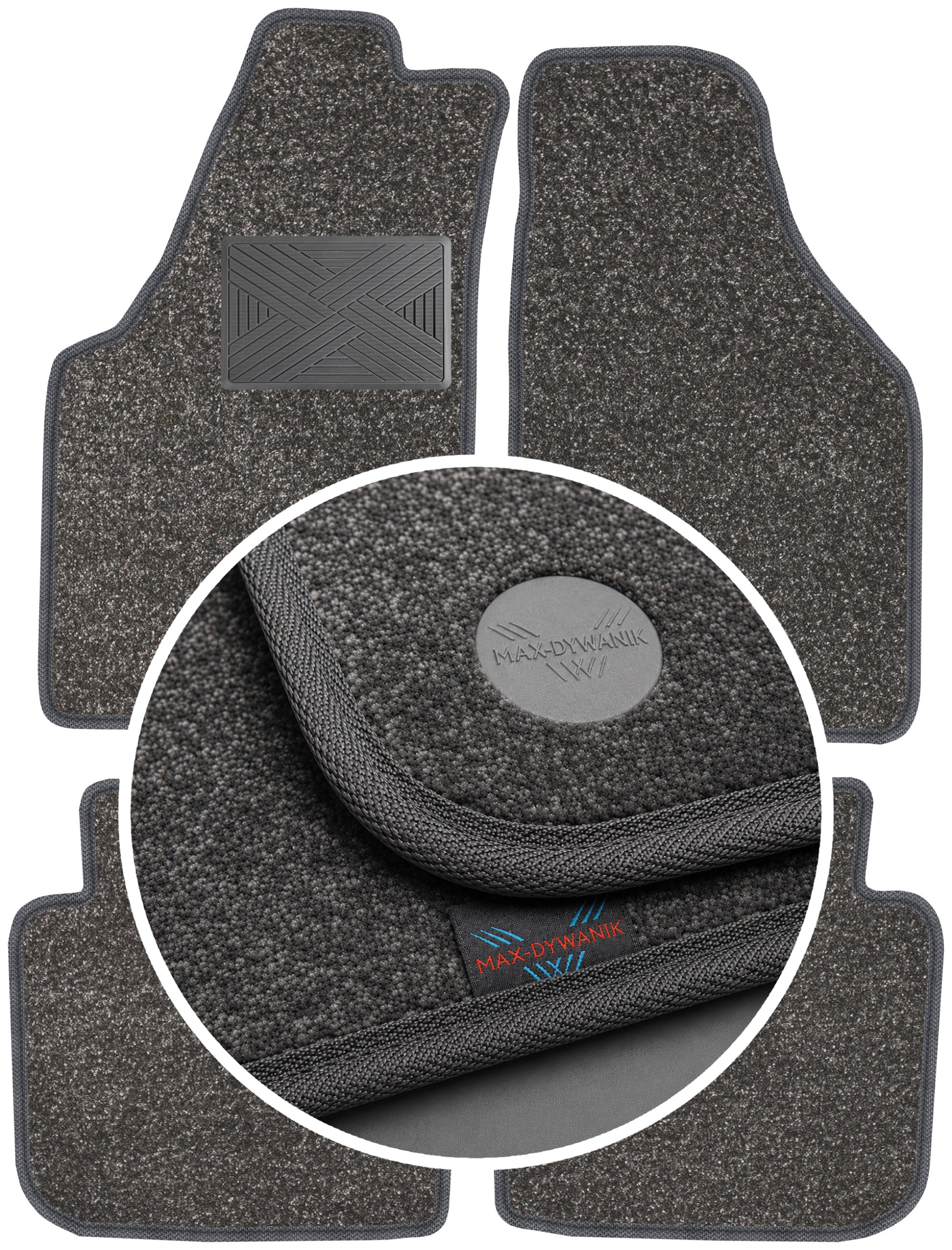 Koberce do auta Lancia Musa Minivan 2004-2012 Perl-Line 12mm