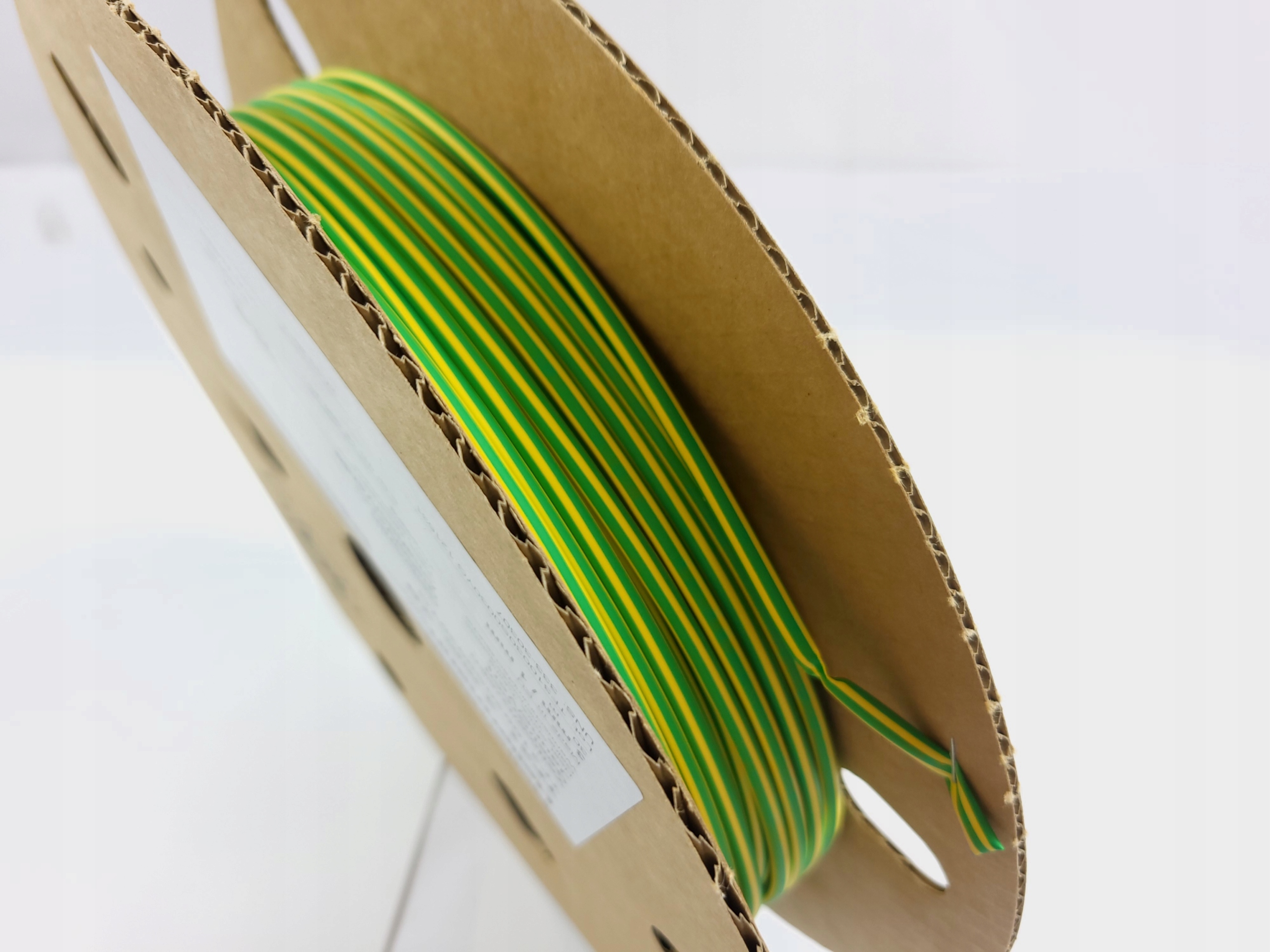 Termoizolační tričko smršťovací 3/1 3MM Yg žluto/zelené Hellermann