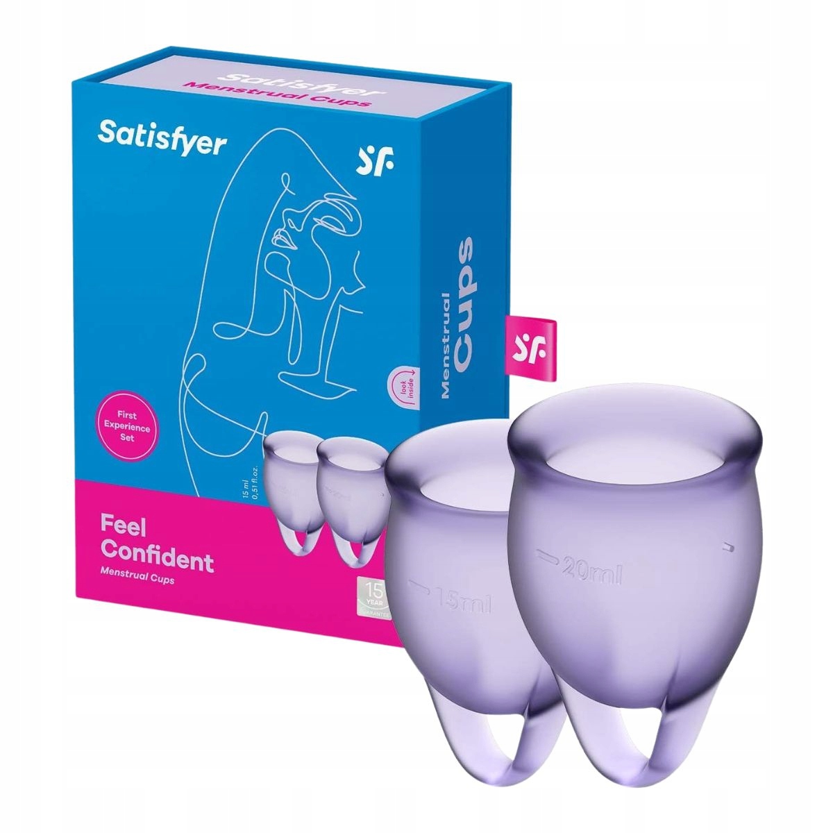 

Kubeczki menstruacyjne Satisfyer Feel Confident