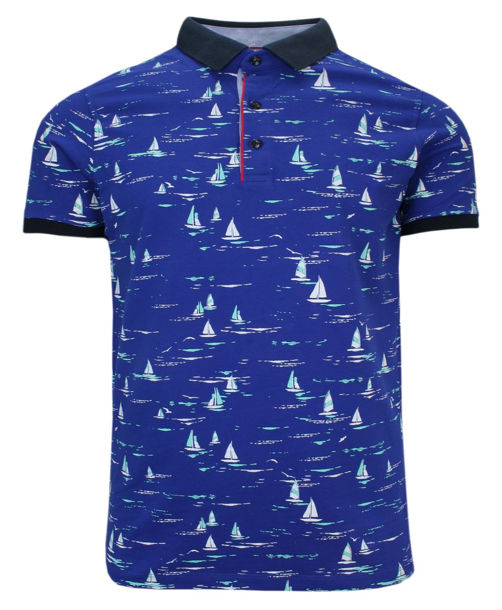 Chabrová pánská Polokošile s kotvou L