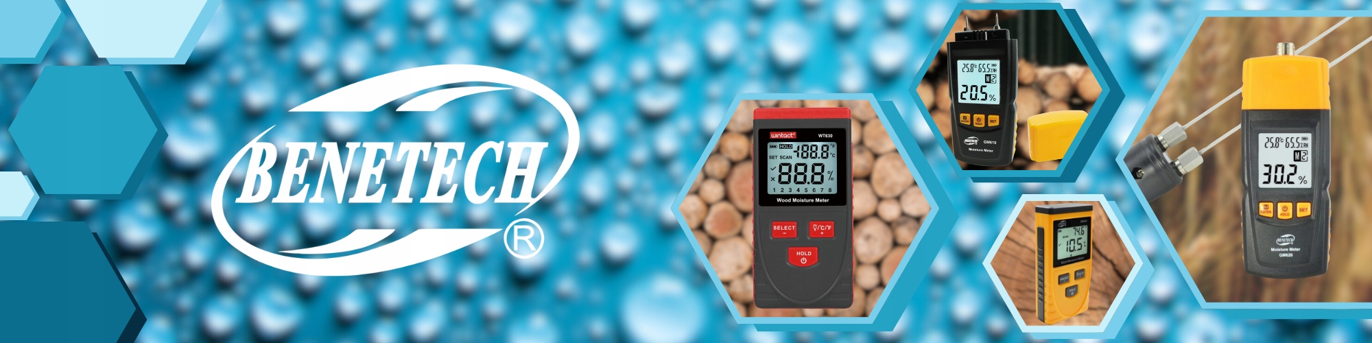 Wilgotnościomierz, miernik wilgotności drewna EAN (GTIN) 5906660431282