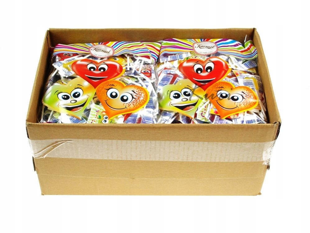 Levně Lízátka Lízátka Sáček na lízátka ve Karamel lízátko 1000 ks