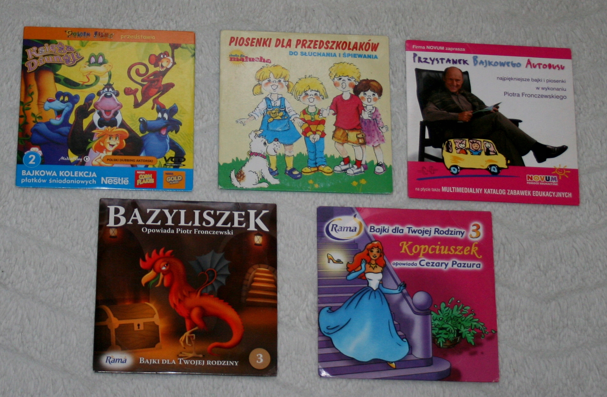 BAJKI DLA TWOJEJ RODZINY AUDIOBOOK 5 PŁYT Autor RÓŻNI AUTORZY