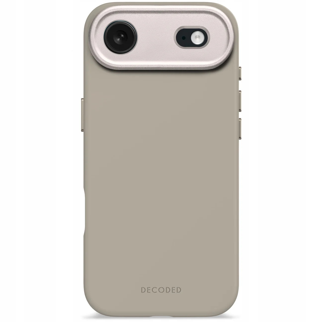 Decoded iPhone 17 Air Case AntiMicrobial Etui Silikonowe soft taupe