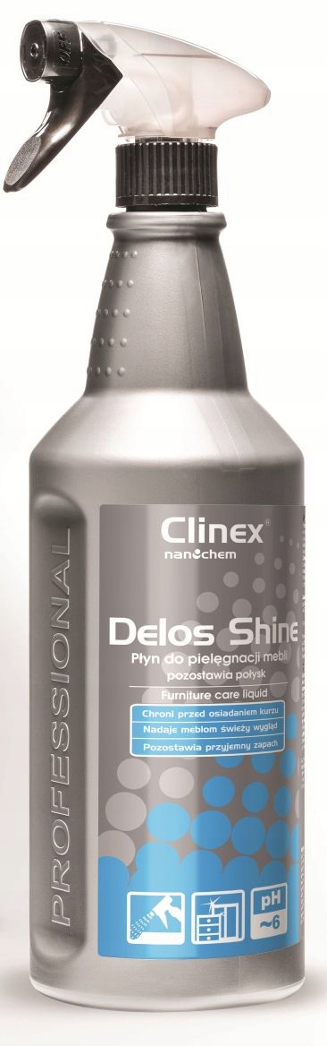 

Clinex Delos Shine 1L - Płyn Do Pielęgnacji Mebli