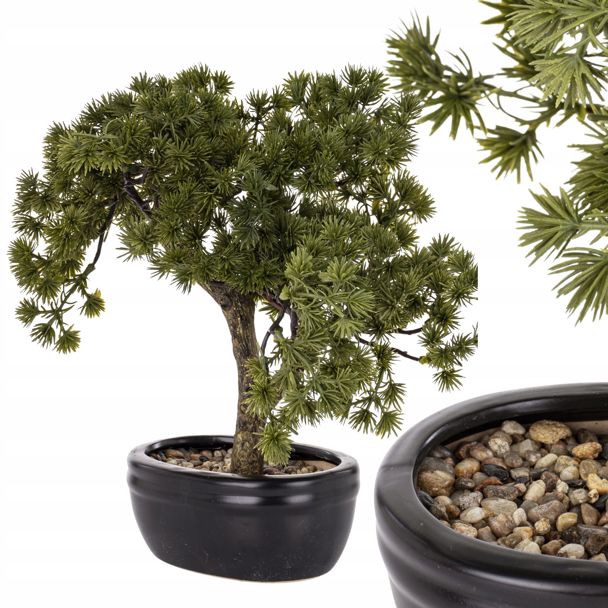 stromek bonsai v květináči 31 cm, umělá ozdoba, japonský styl