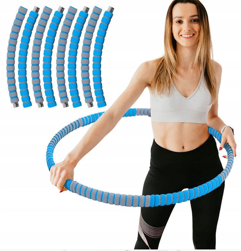 Hula Hoop Fitness Drążek Odchudzający Trening Krążek Hula Hoop