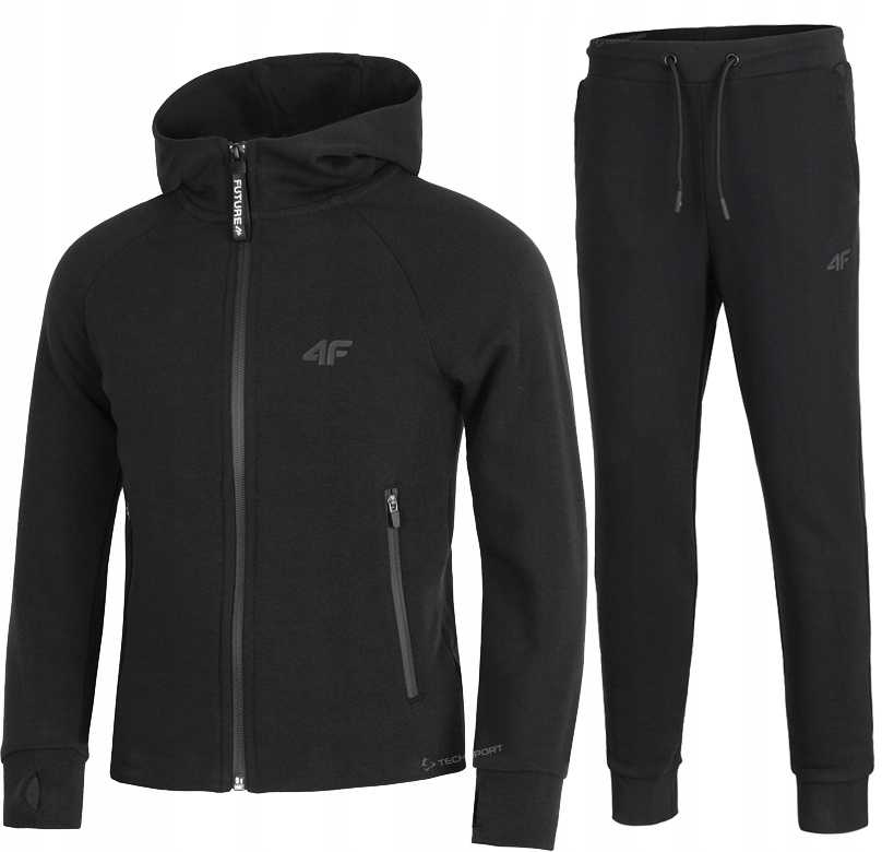 

4F Chłopięcy Dres Komplet Bluza Spodnie 146