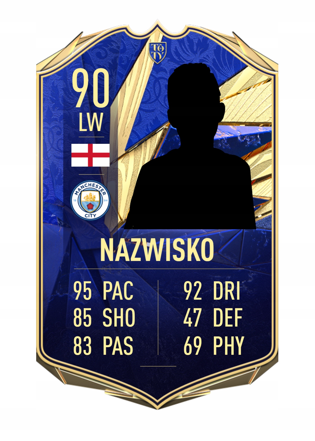 

Fifa 22 Personalizowana karta Fut A3